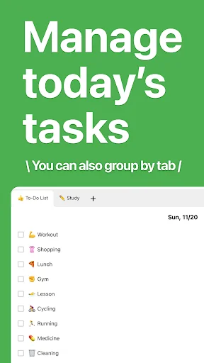 Daily Checklist – Administra tus tareas y aumenta tu productividad - Screenshot 9