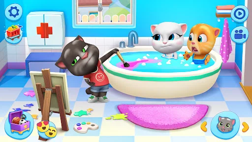 Descargar My Talking Tom Friends – Juegos Divertidos para Niños - Screenshot 1