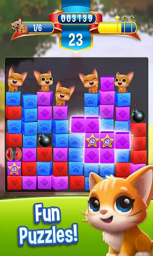 Descarga Pet Rescue Saga: Rompecabezas de Mascotas Gratis - Screenshot 2