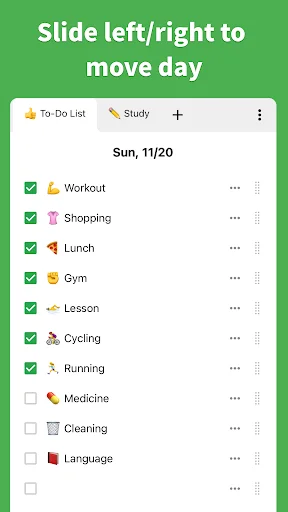 Daily Checklist – Administra tus tareas y aumenta tu productividad - Screenshot 4