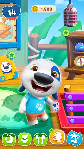 Descargar My Talking Hank: Islands – Aventura y Mascotas Gratis - Screenshot 1