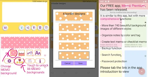 Sticky Memo Notepad Dots: Notas Adhesivas para tu Pantalla - Screenshot 8