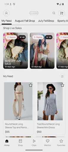 Descargar West Raspberry App – Compras Exclusivas en Android - Screenshot 2