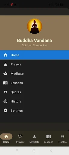 Descarga Buddha Vandana: Guía Budista, Meditación y Oraciones - Screenshot 2
