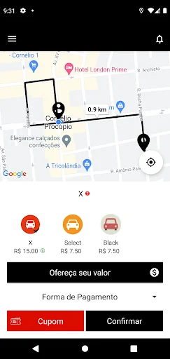 Descargar FlashCar – Pasajero: Viajes Rápidos y Seguros - Screenshot 1
