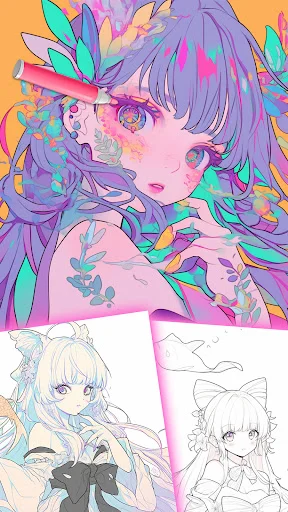 Coloring Book: Draw Princess – Descarga Juegos de Colorear Gratis - Screenshot 18