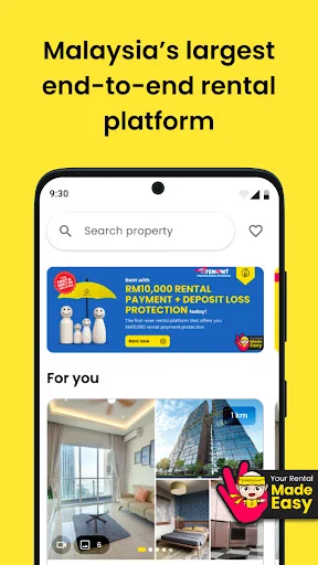 SPEEDHOME: Alquila sin depósito en Malasia – Descarga la App - Screenshot 1