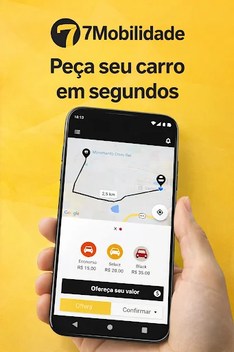Descarga 7 Mobilidade – Passageiros: Viajes Rápidos y Seguros - Screenshot 5