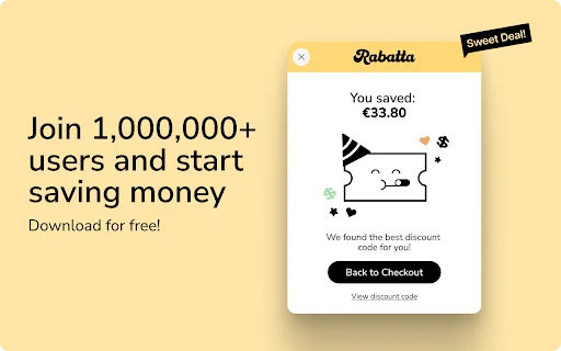 Rabatta: Ahorra dinero con códigos de descuento automáticamente - Screenshot 5
