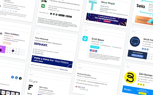 WiseStamp: Firma de correo profesional para empresas | Descarga - Screenshot 1