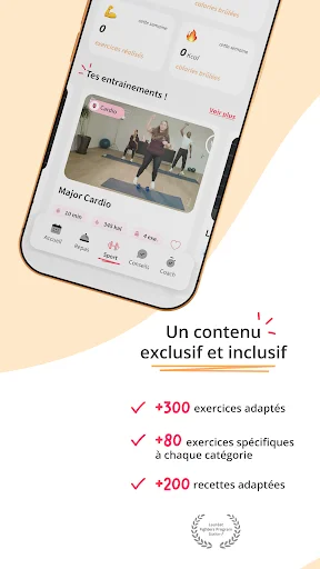 Descarga Kunto: Nutrition Sport Adapté – Tu Entrenador Fitness Ideal - Screenshot 9