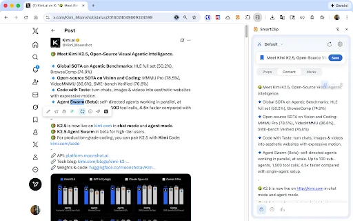 SmartClip: El Mejor Web Clipper AI para Notion y Obsidian - Screenshot 1