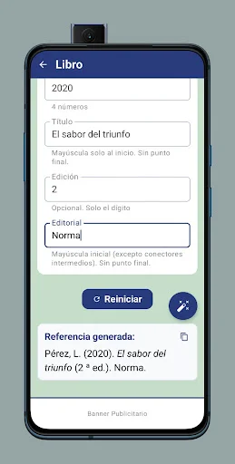 GenerAPA: Generador de Citas APA Automático – Descarga Gratis - Screenshot 2
