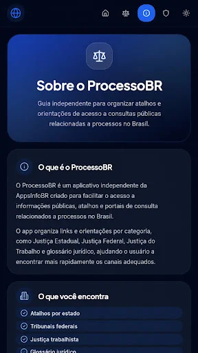 Descargar ProcessoBR: Guía de Procesos – Accesos Directos Gratis - Screenshot 19