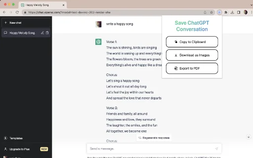 Exportar ChatGPT a PDF: Guarda tus chats de forma rápida y fácil - Screenshot 1