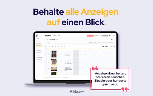 Kleinanzeigen-Enhanced: Optimiza tus Anuncios y Ahorra Tiempo - Screenshot 4