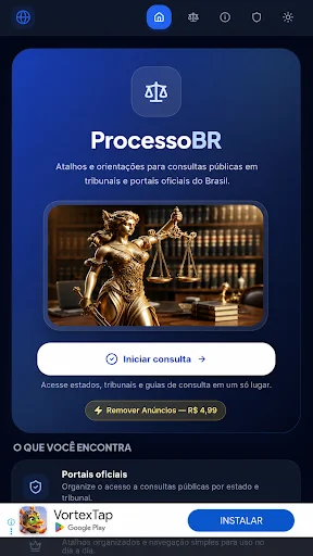 Descargar ProcessoBR: Guía de Procesos – Accesos Directos Gratis - Screenshot 1