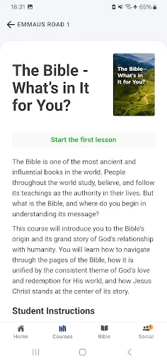 Descarga EMMAUS: Biblia y Cursos – Aprende la Biblia hoy mismo - Screenshot 4