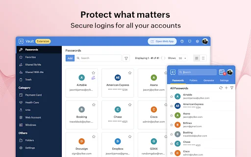 Zoho Vault – Gestor de Contraseñas Seguro | Descarga Gratis - Screenshot 1