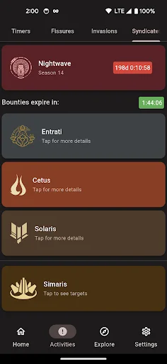 Descarga Cephalon Navis: El Mejor Hub para Warframe en Español - Screenshot 6