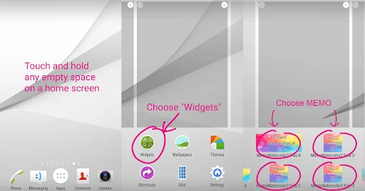 Descargar Sticky Memo Watercolor 2 – Notas Adhesivas Gratis - Screenshot 23