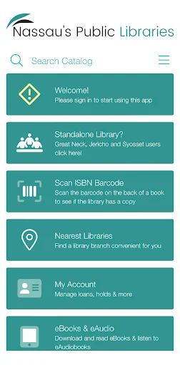 Descarga Nassau Public Libraries App – Acceso a Libros y Recursos - Screenshot 1