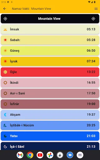 Descargar Türkiye Takvimi: Horarios de Oración y Qibla Gratis - Screenshot 9