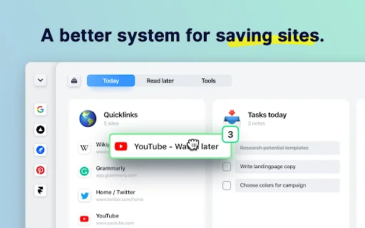 tabExtend: Gestiona tus pestañas y aumenta tu productividad hoy - Screenshot 1