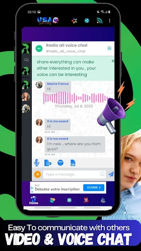 Descargar USA Dating APK – Conecta con Personas de EE. UU. y Francia - Screenshot 14