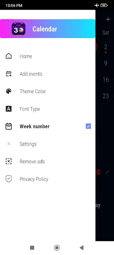 Descargar US Calendar 2026: Calendario con Festivos y Recordatorios - Screenshot 17