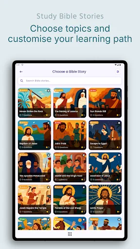 Descarga Bible Genius – Trivia | Quiz: Aprende la Biblia Gratis - Screenshot 11