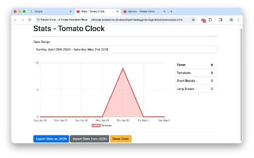 Tomato Clock: Temporizador Pomodoro Simple y Productivo - Screenshot 2