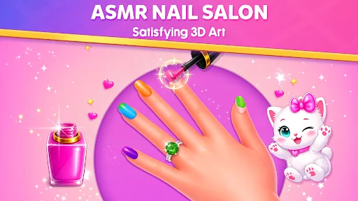 Nail Salon: Makeover Games – Diseño de Uñas Creativo y Divertido - Screenshot 8