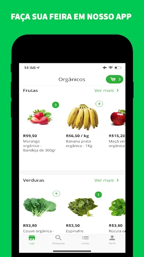 Descarga Alecrim Orgânicos – Frutas y Verduras Frescas a Domicilio - Screenshot 1