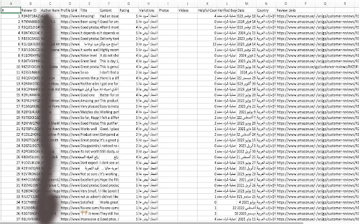Amazon Reviews Extractor: Descarga Reseñas a CSV Gratis - Screenshot 5