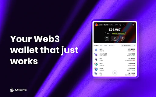 Descarga Ambire Web3 Wallet: Tu Billetera Ethereum Segura - Screenshot 1