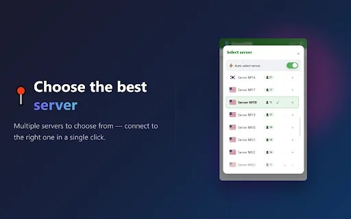 AnonVPN: VPN Gratis y Rápido para Chrome – Navega Seguro - Screenshot 3