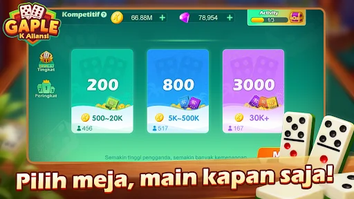 Descargar K Aliansi Gaple–Domino Online – Juego de Dominó Gratis - Screenshot 1