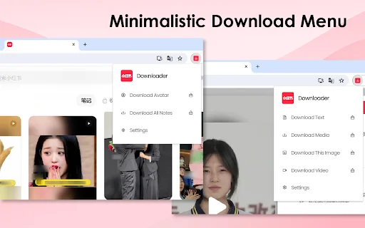 Descargar Fotos y Videos de Xiaohongshu – RedNote Downloader - Screenshot 1