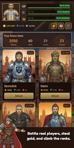 Descarga Gladia2 – MMORPG Medieval Online – RPG de Texto Gratis - Screenshot 8