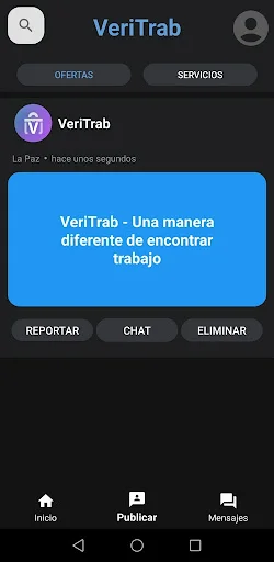 Descarga VeriTrab: Conecta y Trabaja – Encuentra Empleo Fácilmente - Screenshot 1