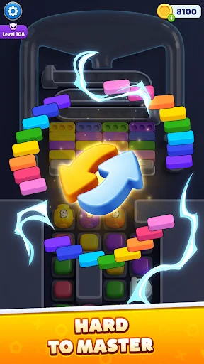 Descarga Color Beads Drop: El Puzzle de Colores más Adictivo - Screenshot 6