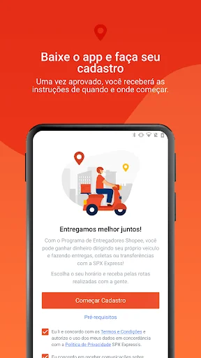 Descargar SPX Motorista Parceiro – Tu socio de logística y entregas - Screenshot 1