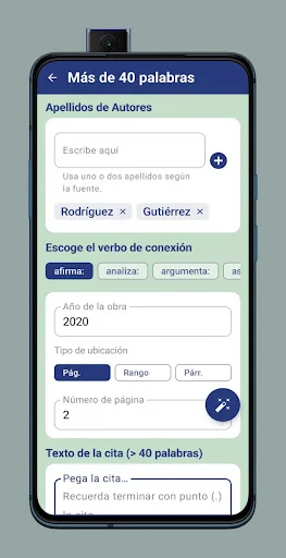 GenerAPA: Generador de Citas APA Automático – Descarga Gratis - Screenshot 24
