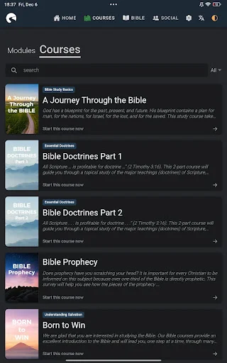 Descarga EMMAUS: Biblia y Cursos – Aprende la Biblia hoy mismo - Screenshot 13