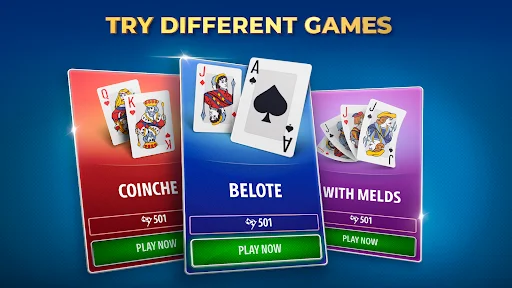 Descarga Belote & Coinche by Pokerist: El Mejor Juego de Cartas - Screenshot 2
