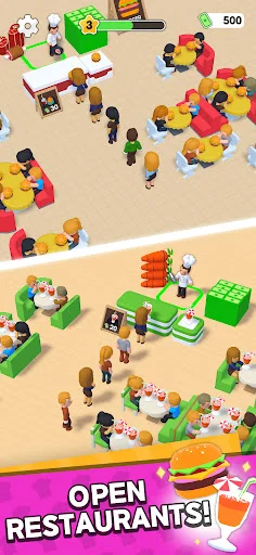 Descargar My Food Street – Gestiona tu restaurante y cocina hoy - Screenshot 5