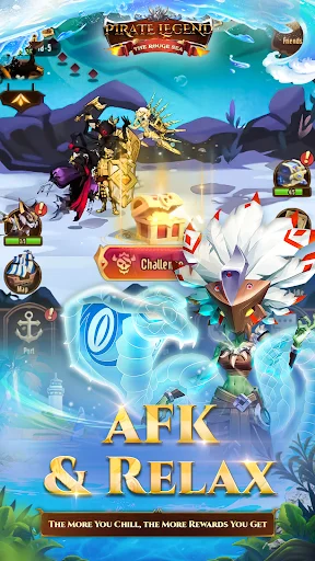 Pirate Legend: Idle AFK – Descarga el RPG de Piratas Gratis - Screenshot 5