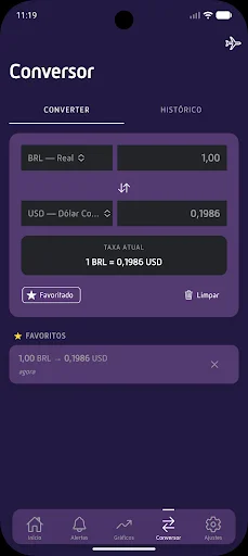 Dólar Agora: Monitorea el tipo de cambio y criptomonedas en tiempo real - Screenshot 5