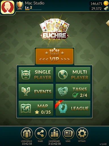 Descargar Euchre Ultimate: Juega Cartas Online Gratis Ahora - Screenshot 15